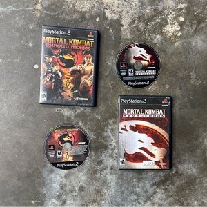 Mortal Kombat Shaolin Monks + Armageddon PS2 Tested